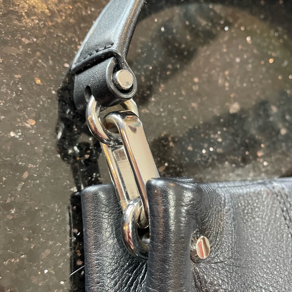 Michael Kors black soft leather hobo handbag - Picture 8 of 15